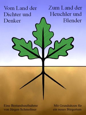 cover image of Vom Land der Dichter und Denker zum Land der Heuchler und Blender